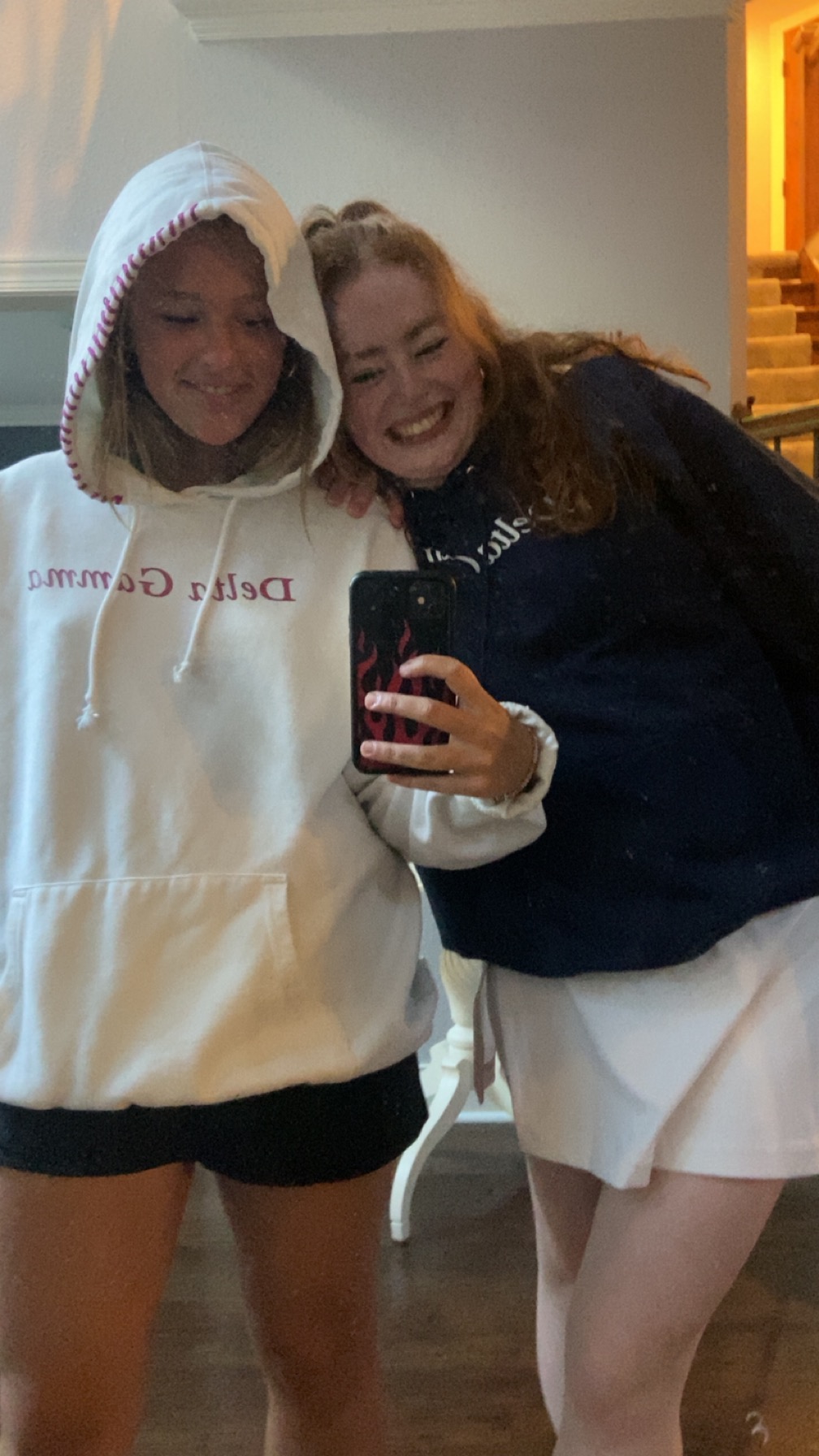 Piper and her sister Peyton